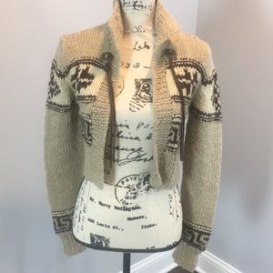 Ralph lauren cropped cardigan